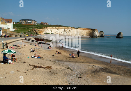 Situé sur la baie d'eau douce le sud de l'île Ile de Wight Angleterre UK Banque D'Images