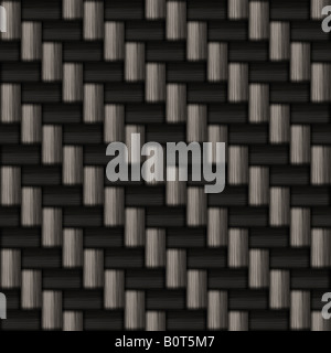 Tissé en diagonale une texture de fond en fibre de carbone - un grand élément de l'art. Ce minéral comme un modèle de façon transparente dans n'importe quelle direction. Banque D'Images