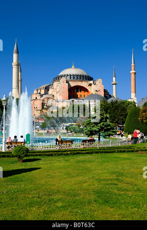 La mosquée Sainte-Sophie à Istanbul Banque D'Images