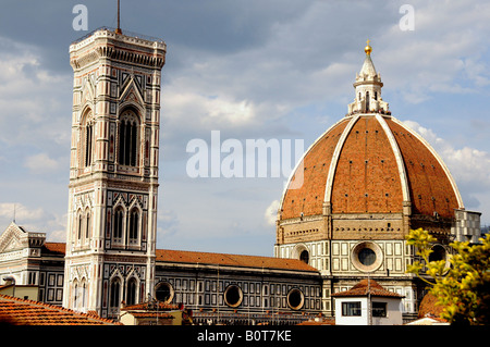 Le Campanile de Giotto.Duomo,Florence,Italie Banque D'Images