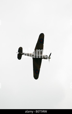 Hawker Hurricane Battle of Britain Memorial Flight Duxford Spring Air Show 2008 Banque D'Images