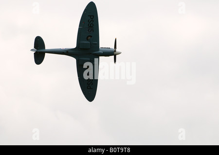 Supermarine Spitfire Battle of Britain Memorial Flight Duxford Spring Air Show 2008 Banque D'Images