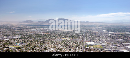 Vue aérienne du sud-est de Las Vegas NEVADA USA Banque D'Images