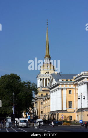 L'Amirauté, Saint-Pétersbourg, Russie Banque D'Images