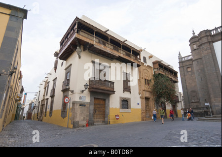 Casa de Colón Las Palmas de Gran Canaria Banque D'Images