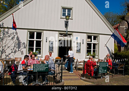 Broek dans Waterland Hollandais Nord Hollande pays-Bas village de résidence populaire pour les commerçants et les gens de mer d'Amsterdam Banque D'Images