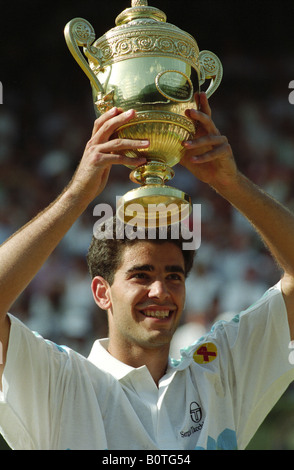 Pete Sampras, champion masculin de Wimbledon en 1993 PHOTO DE DAVID BAGNALL Banque D'Images