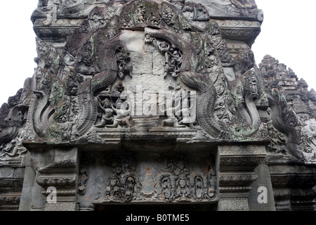 Banteay Samre. Construit au milieu du xiie siècle par Suryavarman 2ème. Près de Angkor Wat Cambodia Banque D'Images