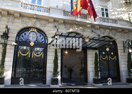 Hôtel Ritz, Madrid, Espagne Banque D'Images