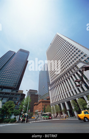 Quartier d'affaires de Marunouchi, Tokyo, Japon Banque D'Images