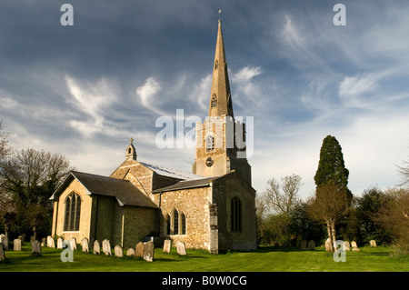 Pandionia St et St Thomas Église Paroissiale Eltisley Cambridgeshire Angleterre Banque D'Images