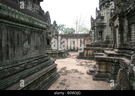 Banteay Samre. Construit au milieu du xiie siècle par Suryavarman 2ème. Près de Angkor Wat Cambodia Banque D'Images