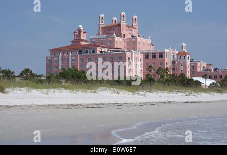 Don CeSar Beach Resort Hotel, St Pete Beach, Floride Banque D'Images