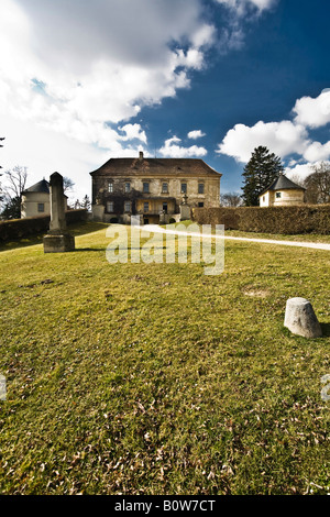 Château en Karnabrunn, Weinviertel, Basse Autriche, Autriche Banque D'Images