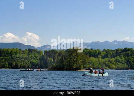 Près du lac Staffelsee Murnau, Bavaria, Germany, Europe Banque D'Images