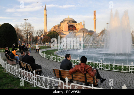 Sainte-sophie, Istanbul, Turquie Banque D'Images