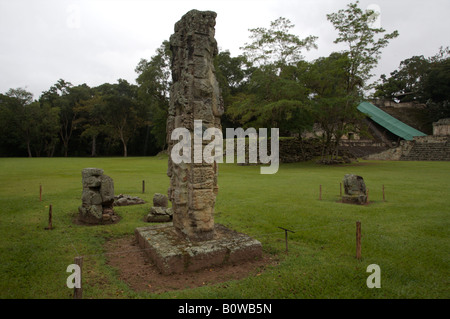 Les ruines de Copan site et parc dans Copan Honduras 03 Novembre 2006 Banque D'Images