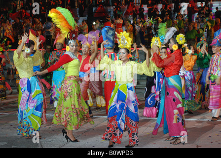 Couleurs de la Malaisie fête à Putrajaya Banque D'Images