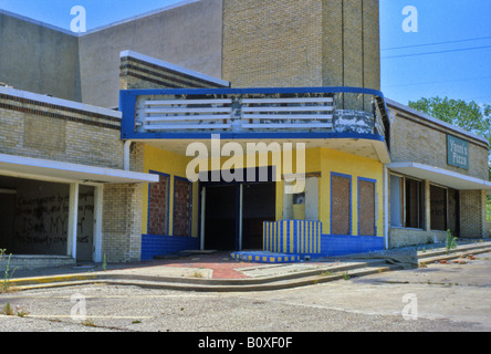 Bâtiment abandonné, Fort Worth, Texas, États-Unis Banque D'Images