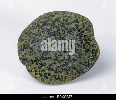 Roche métamorphique amphibolite : Banque D'Images