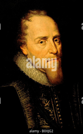 Prins Maurits Maurice de Nassau Prince d'Orange 1619 1622 Michiel Jansz van Mierevelt Pays-bas Hollande Dutch Banque D'Images