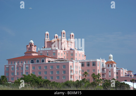 Don CeSar Beach Resort Hotel, St Pete Beach, Floride Banque D'Images