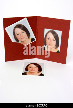 Les photos de passeport Banque D'Images