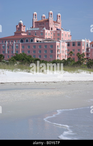 Don CeSar Beach Resort Hotel, St Pete Beach, Floride Banque D'Images