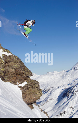 L'Autriche, l'Arlberg, l'Hotel Albona, Portrait Banque D'Images