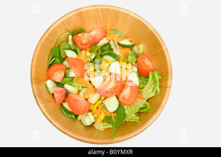 Une salade fraîche Banque D'Images