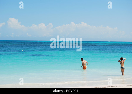 Cayo Levisa l'une des meilleures plages dans le nord de Pinar del Rio Cuba Banque D'Images