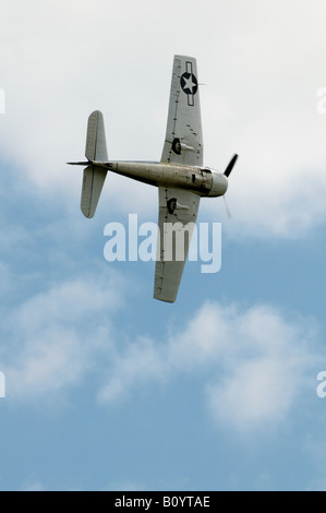 Grumman F6F Hellcat Duxford Spring Air Show 2008 Banque D'Images
