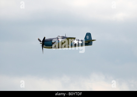 Grumman F6F Hellcat Duxford Spring Air Show 2008 Banque D'Images Grumman F6F Hellcat Duxford Spring Air Show 2008 Banque D'Images