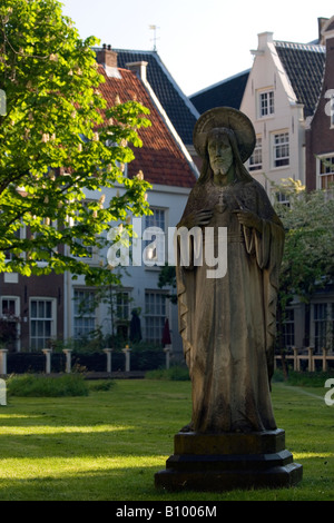 Begijnhof Amsterdam Banque D'Images