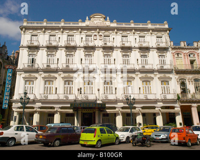 L'hôtel Inglaterra La Havane Cuba Banque D'Images