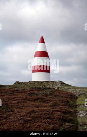 Blanche sur St Martins island, Îles Scilly, au Royaume-Uni. Banque D'Images