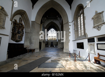 L'intérieur du Merton College, Oxford Banque D'Images