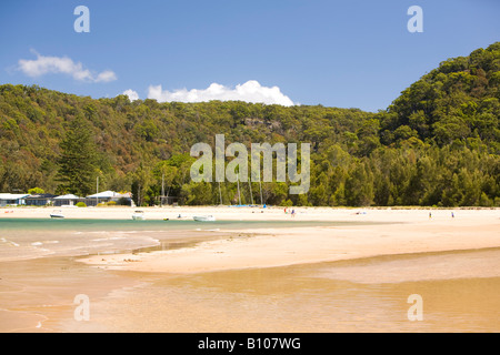 Plage de maquereau à Pittwater, Sydney, australie Banque D'Images