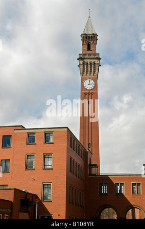 Joseph Chamberlain Memorial Tour de l'horloge dans la cour du chancelier à l'Université de Birmingham Banque D'Images