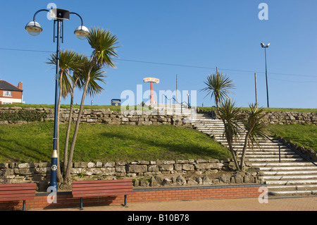 Barry Island Pleasure park à l'île de Barry au pays de Galles Banque D'Images