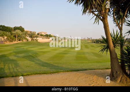 Katameya Heights Golf Course, le Nouveau Caire, Egypte Banque D'Images