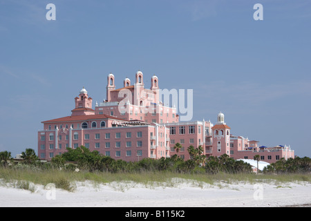 Don CeSar Beach Resort Hotel, St Pete Beach, Floride Banque D'Images