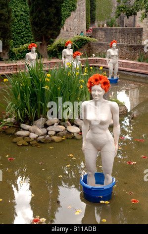 Fête des fleurs 2008, Gérone, Espagne Banque D'Images