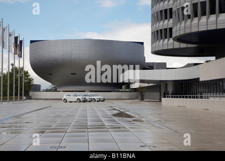 München, BMW-musée von Karl Schwanzer, 1968-1972 Banque D'Images