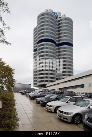 München, BMW-Hochhaus 1968-1972 von Karl Schwanzer, Banque D'Images