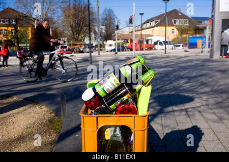 Utilisation de sacs sont découragés à Vauban Banque D'Images