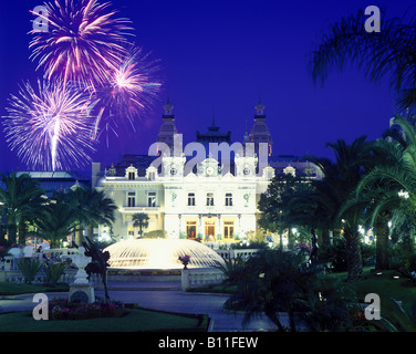 1998 FONTAINES HISTORIQUES VIEUX CASINO JARDINS PUBLICS MONTE CARLO PRINCIPAUTÉ DE MONACO Banque D'Images