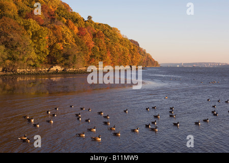 1689 HUDSON RIVER NEW JERSEY USA Banque D'Images