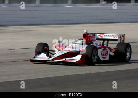 IndyCar Series Milwaukee Mile 2008 Mario Moraes Banque D'Images