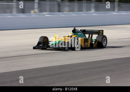 IndyCar Series Milwaukee Mile 2008 va pouvoir Banque D'Images